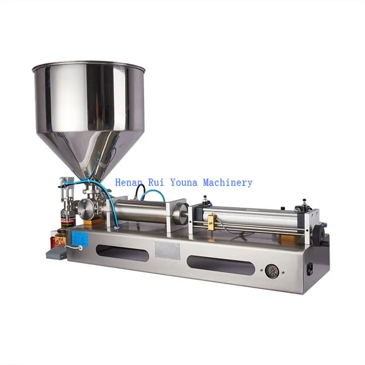 semi auto piston cream lotion filling machine (1)